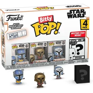 Набір подарунковий Funko POP (Bitty): Star Wars - Heavy Mandalorian 4pk (889698754514) UA