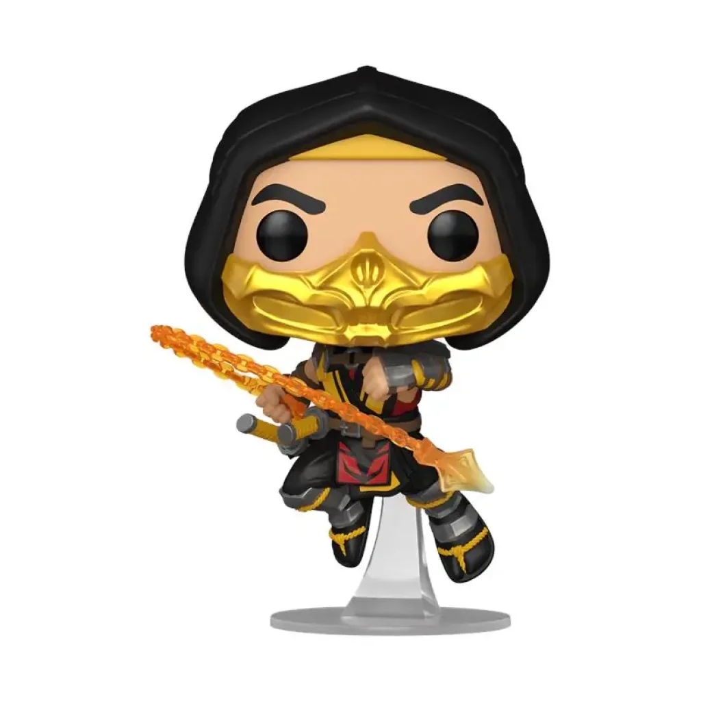 Фігурка Funko POP Games: Mortal Kombat 11 Fatality - Scorpion (889698803052) UA