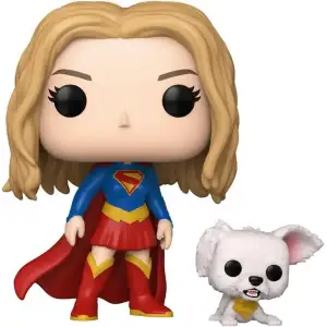 Фігурка Funko POP Movies: Supergirl - Supregirl w/puppy Krypto (889698908016) UA