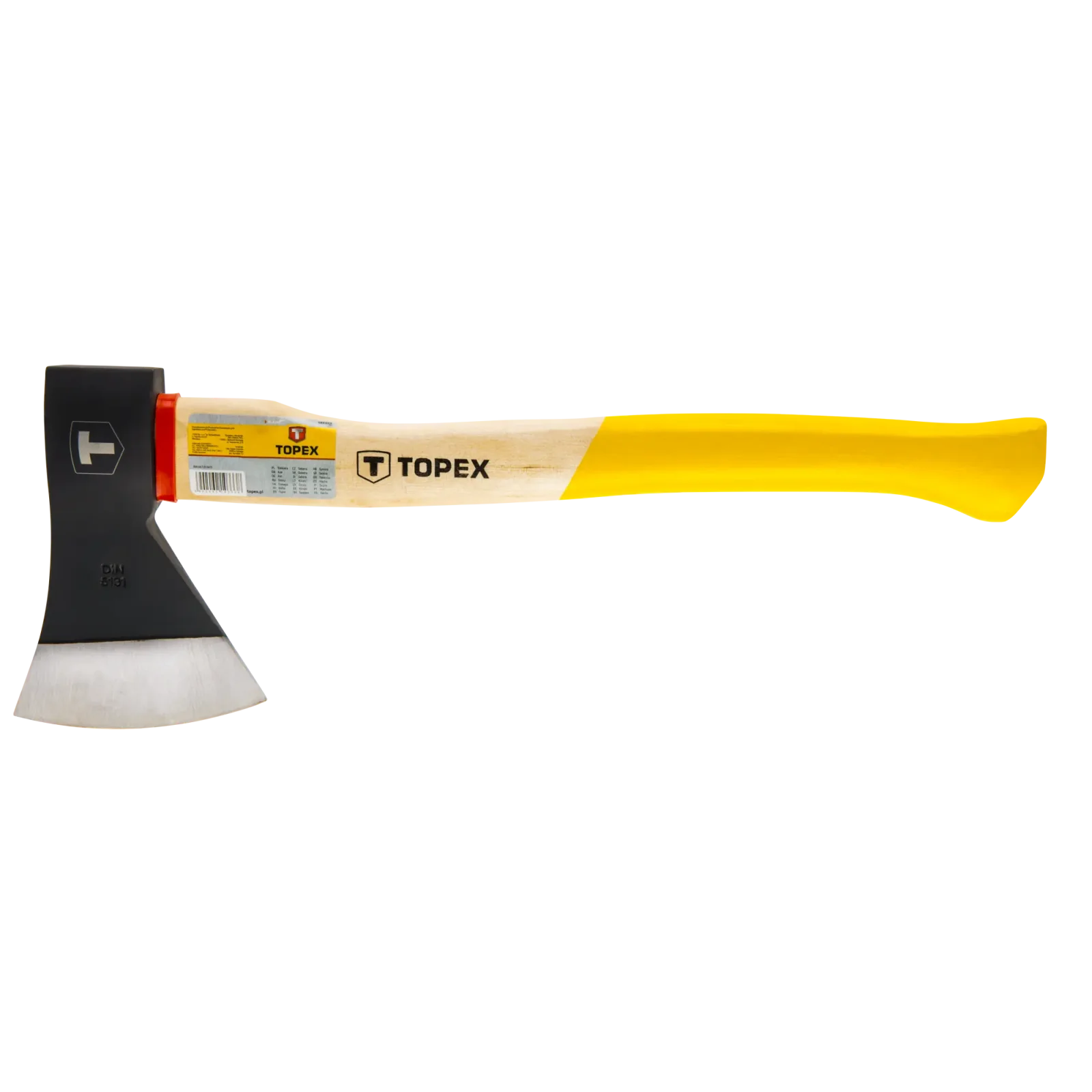 Сокира універсальна TOPEX руків'я дерев'яне 70см 1250г (05A142) UA