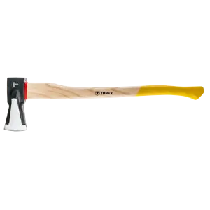 Сокира-колун TOPEX руків'я дерев'яне 70см 2000г (05A148) UA