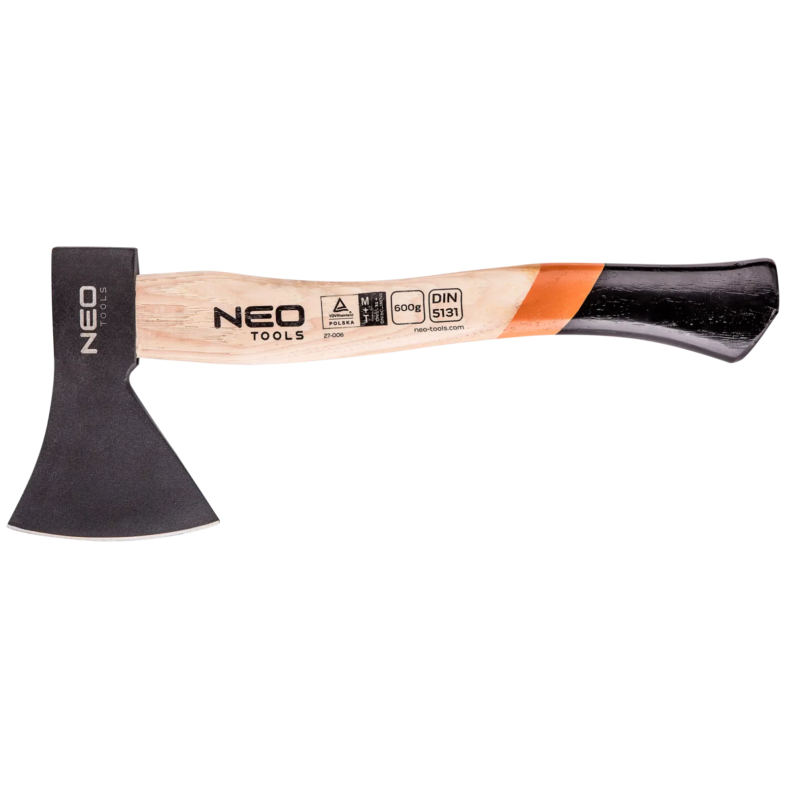 Сокира універсальна Neo Tools руків'я гікорі 36см 600г (27-006) UA