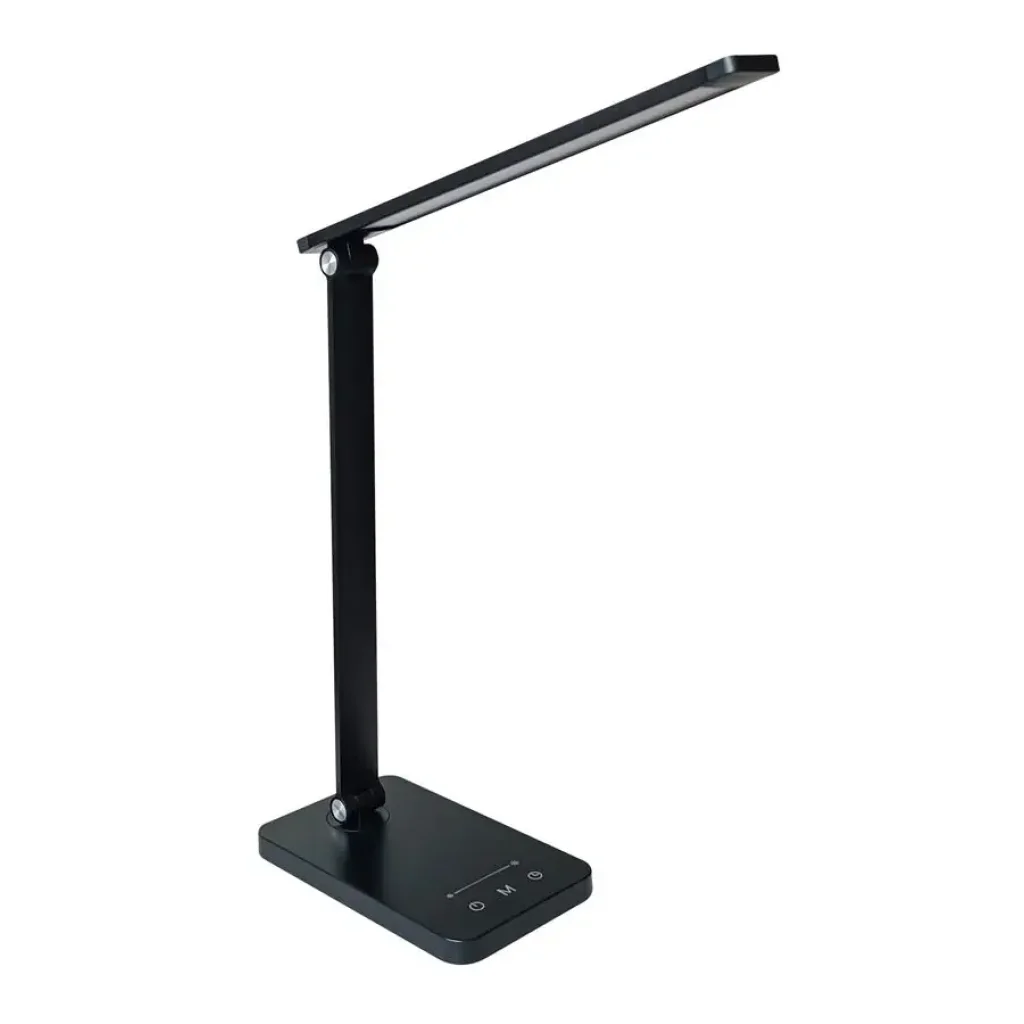Лампа настільна Panan DISK FOLD SQ 6.5W 3000К 4000К 6500К з димером чорний (4099854363887) UA