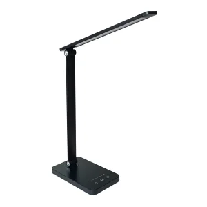 Лампа настільна Panan DISK FOLD SQ 6.5W 3000К 4000К 6500К з димером чорний (4099854363887) UA