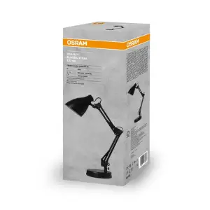 Лампа настільна OSRAM Panan CLASSIC PIXAR E27, чорний (4099854475788) UA