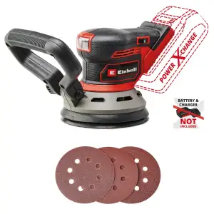 Шліфмашина ексцентрикова акумуляторна Einhell Professional TP-RS 18/32 Li BL - Solo PXC 18В d125мм 1.12кг без АКБ та ЗП (4462020) UA