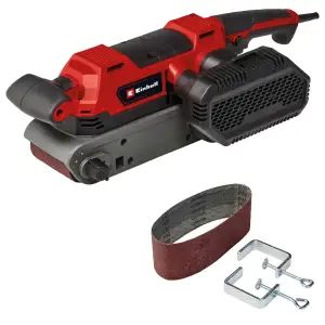Шліфмашина стрічкова Einhell TE-BS 850E 850Вт 75х533мм кабель 3м 3.33кг (4466245) UA