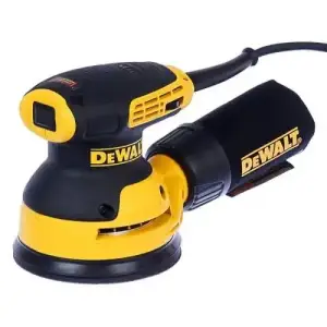 Шліфмашина ексцентрикова DeWalt 280Вт 8000-12000об/хв 125мм амплітуда 2.6мм 1.28кг (DWE6423) UA