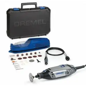 Шліфмашина шліфувально-гравірувальна Dremel 3000-1/25 130Вт 10000-33000об/хв 25 насадок кейс 0.55кг (F.013.300.0JP) UA