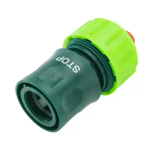 Конектор для шланга Verto, 3/4", з аквастопом, однокомпонентний (15G723) UA