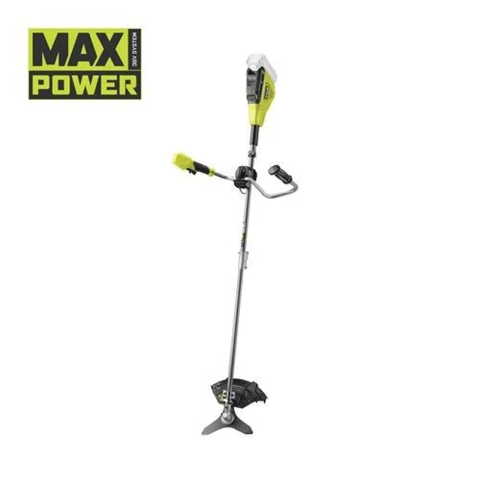 Тример садовий акумуляторний Ryobi RY36BCX30A-0, 36В MAX POWER, 30см ніж/ліска 40см, 4.7кг, ергоремні Vertebrae (без АКБ та ЗП), 5133005476 UA