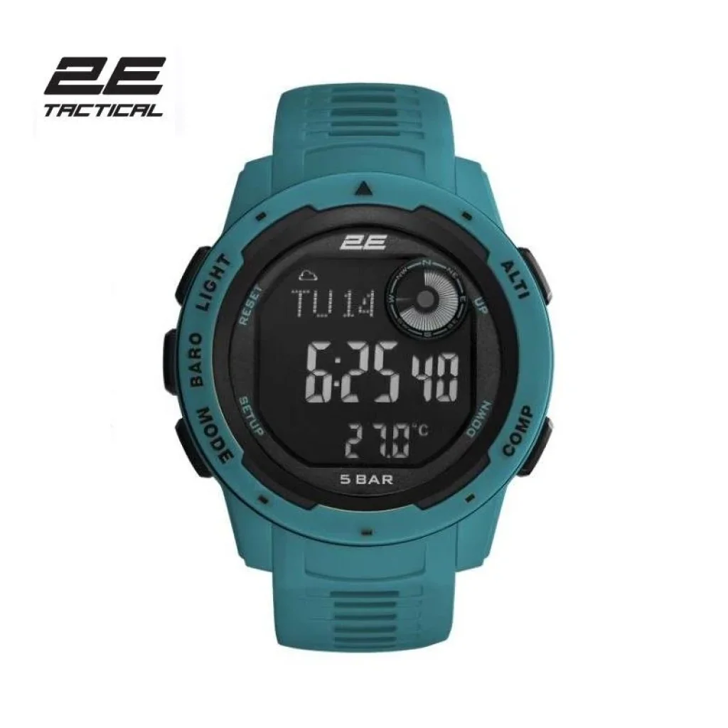 Тактичний годинник 2E Delta X Blue з компасом та крокоміром, 2E-TCW10BL UA