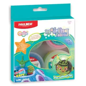 Маса для ліплення Paulinda Modeling foam 4*75мл PL-072504 UA