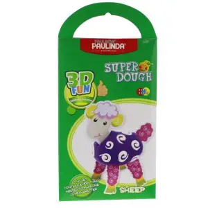 Маса для ліплення Paulinda Super Dough 3D FUN Овечка PL-081288 UA