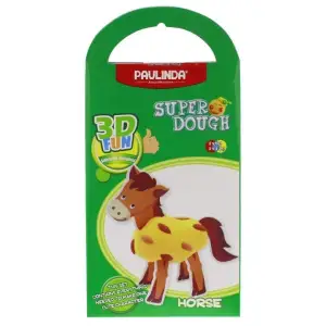Маса для ліплення Paulinda Super Dough 3D FUN Лошадь PL-081289 UA
