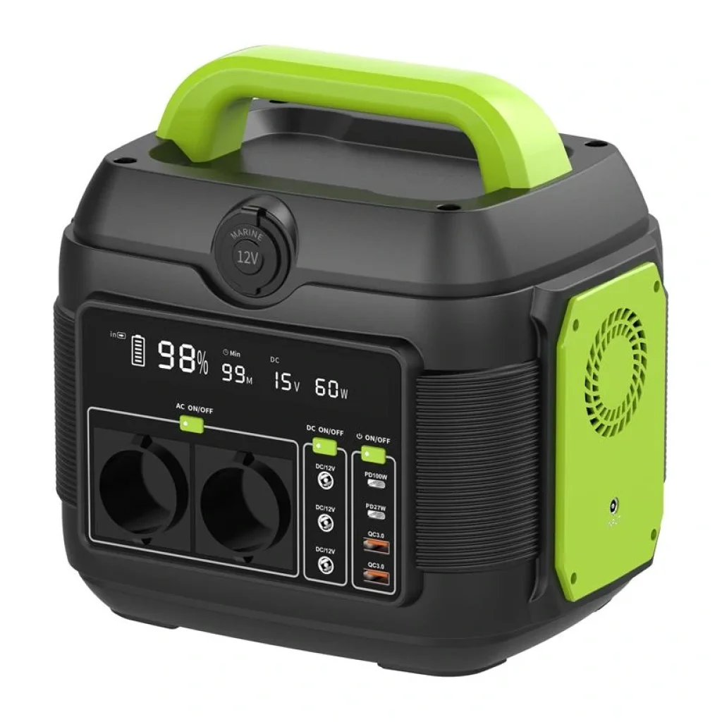 Портативний літій-іонний акумулятор, електростанція 2Е 600W, 2E-OPS-600 UA