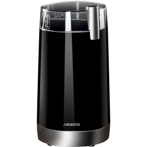 Кавомолка Ardesto KCG-8805-роторна/150Вт/45г/чорна + срібло UA
