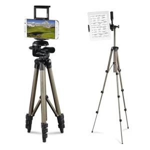 Штатив HAMA Tripod 2x1 Mobile Phone,Tablet 36.50 -106 см Champagne, 00004619 UA