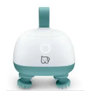 Масажер для тварин Beurer, від мережі, вага - 0,4 кг, 4  м’які силіконові насадки, 2 рівні інтенсивності, біло-бірюзовий (PP_410_BUDDY) UA