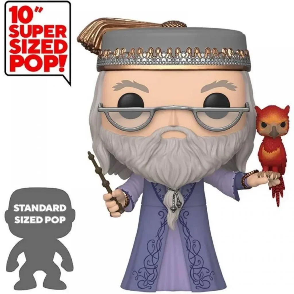 Фігурка Funko POP: Harry Potter - Dumbledore W/Fawkes 10