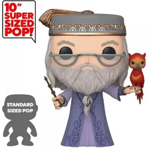 Фігурка Funko POP: Harry Potter - Dumbledore W/Fawkes 10", 48038 UA