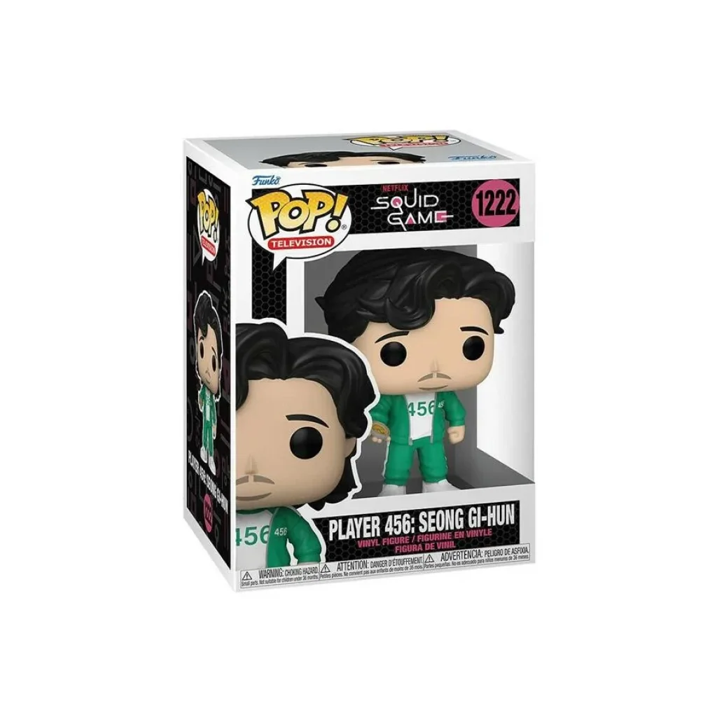 Фігурка Funko POP TV: Squid Game- Player 456:Seong Gi-hun, 5908305237341 UA