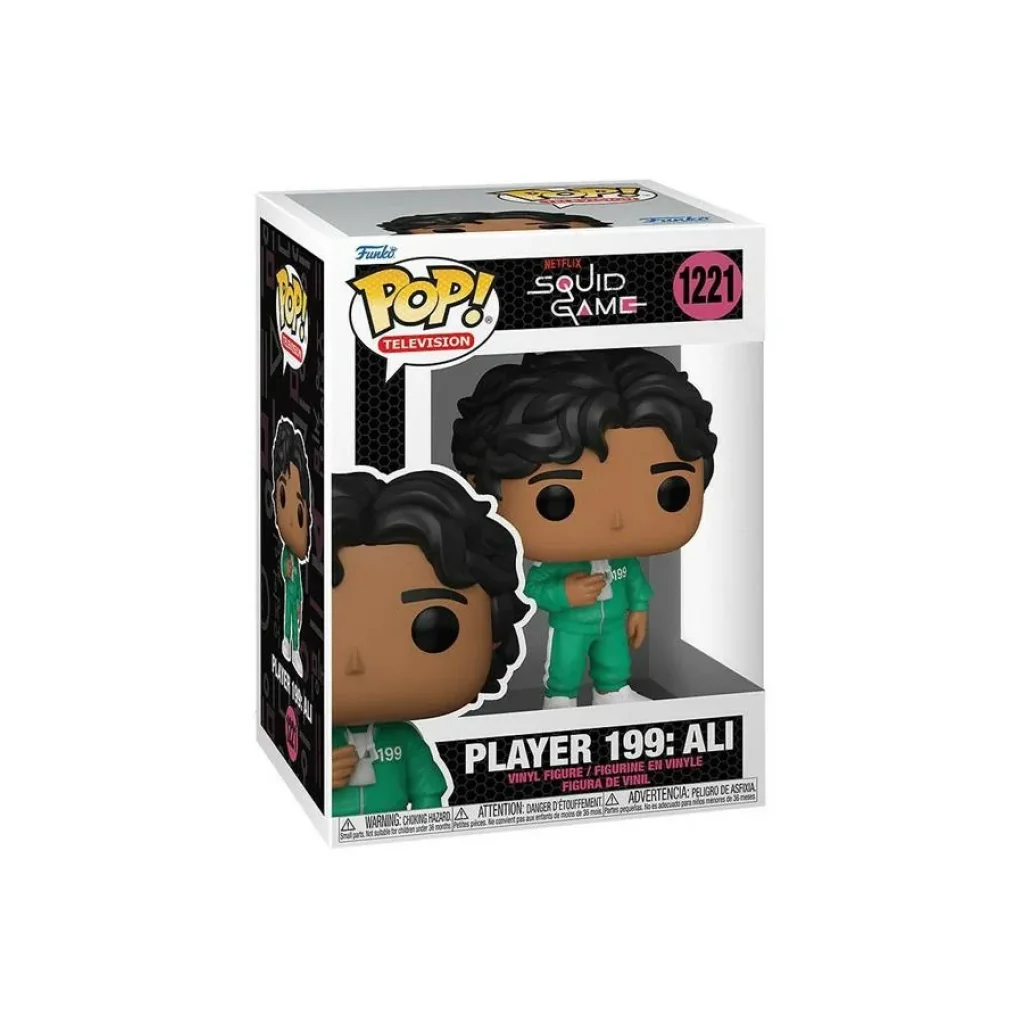 Фігурка Funko POP TV: Squid Game- Player 199:Ali, 5908305237365 UA