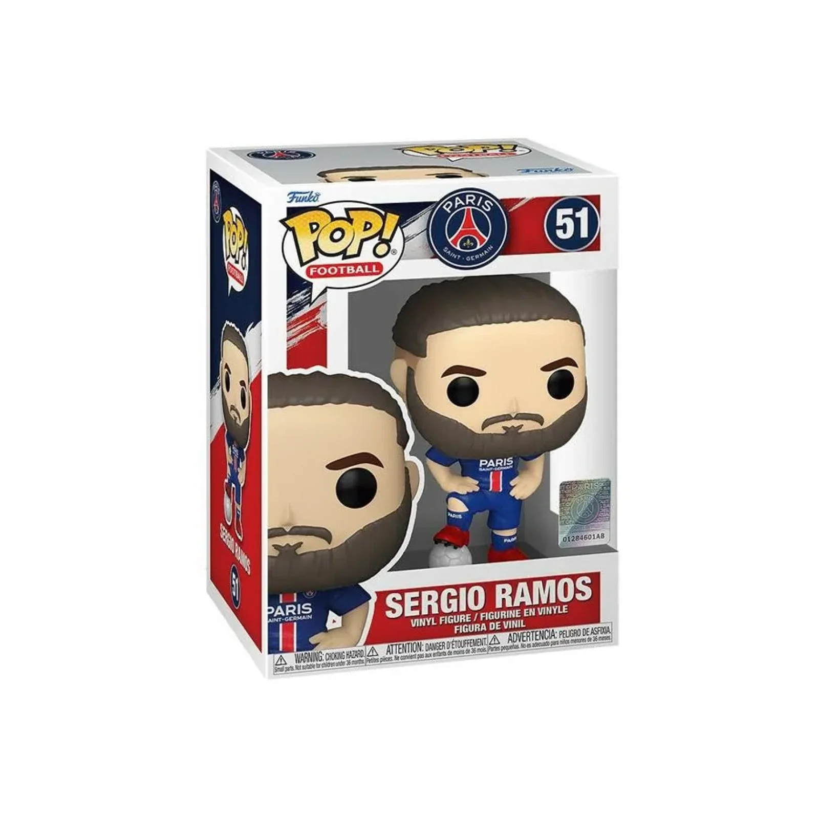 Фігурка Funko POP Football: PSG - Sergio Ramos, 5908305240129 UA