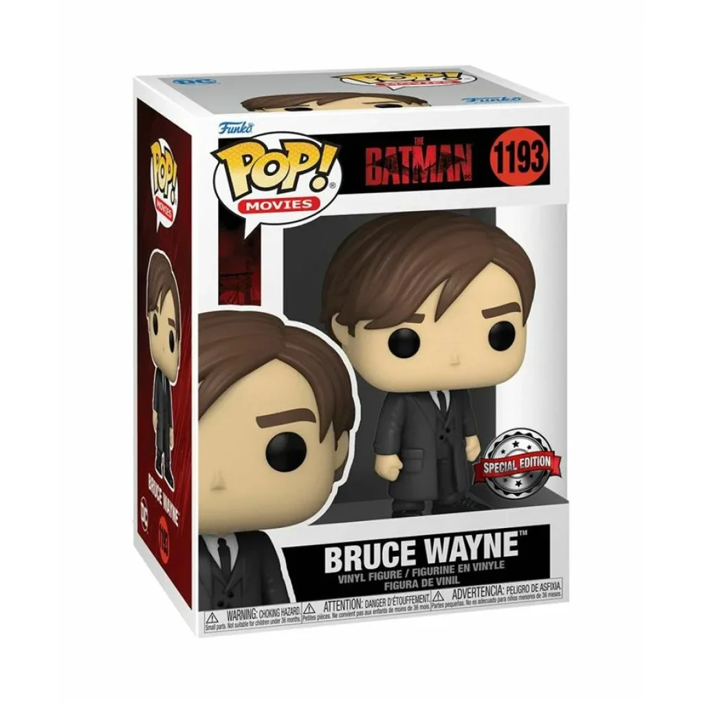 Фігурка Funko POP Movies: The Batman Bruce Wayne (Suit), 5908305242499 UA