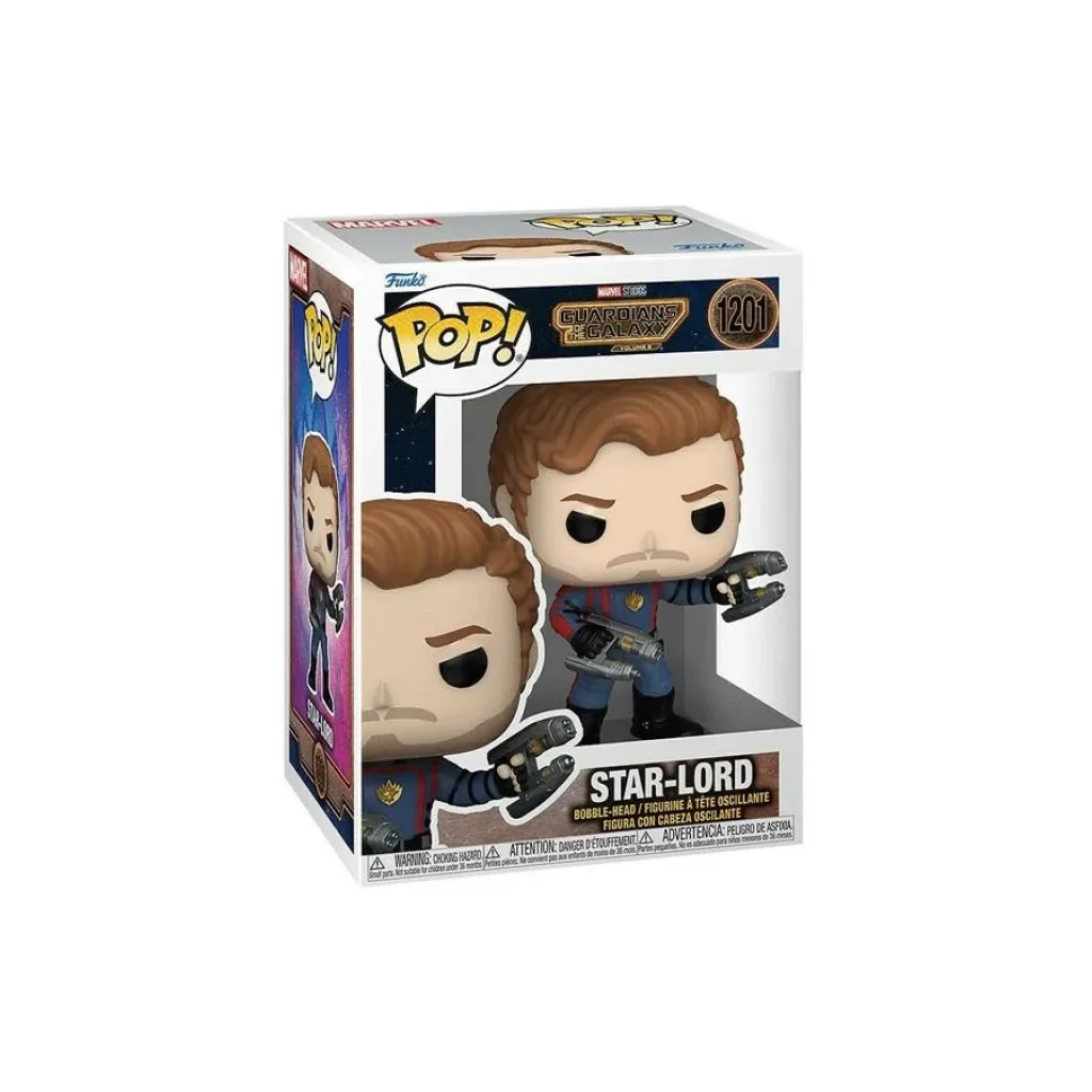 Фігурка Funko POP Vinyl: GOTG3 Star-Lord, 5908305243458 UA