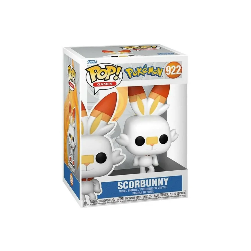 Фігурка Funko POP Games: Pokemon Scorbunny, 5908305243991 UA