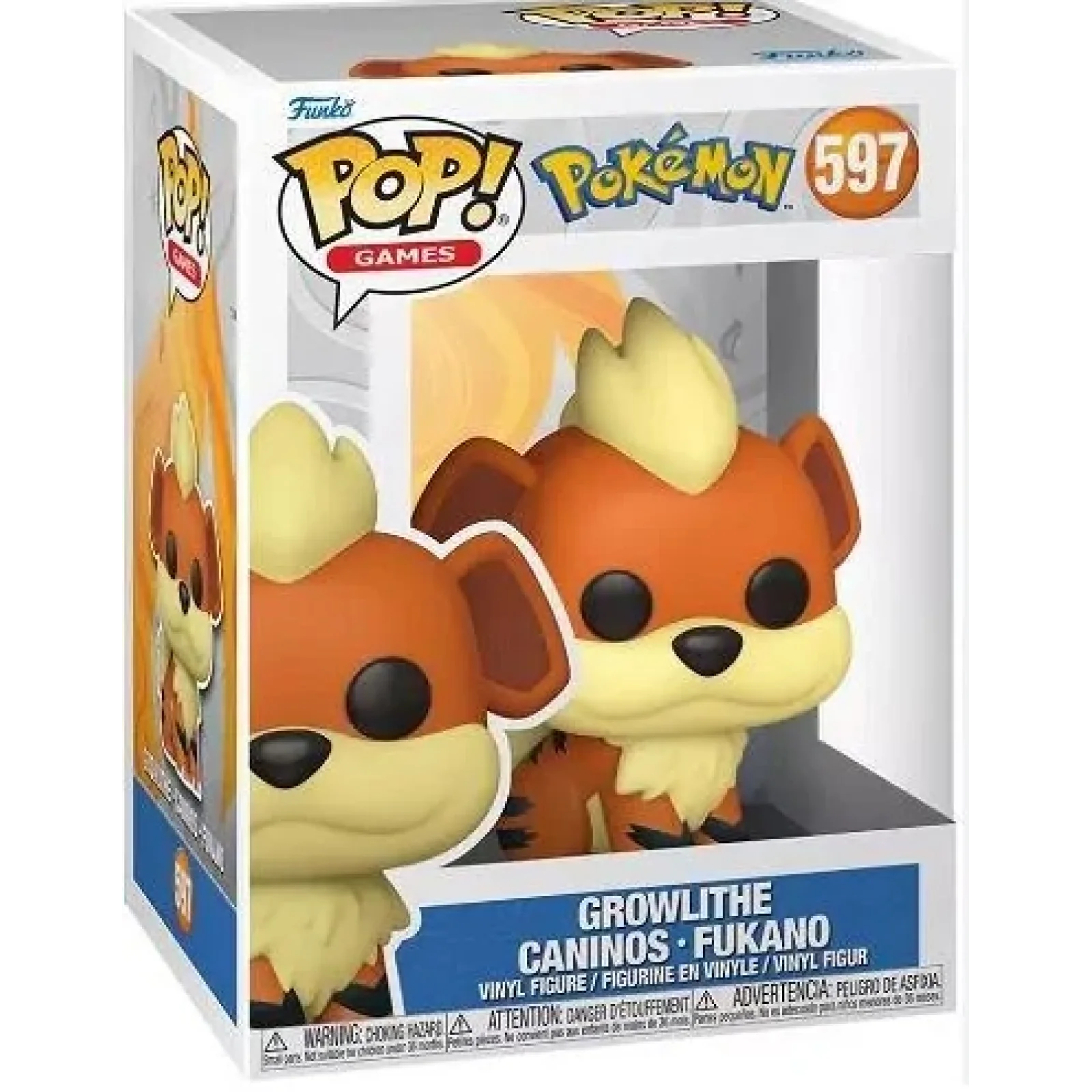 Фігурка Funko POP Games: Pokemon Growlithe, 5908305245247 UA
