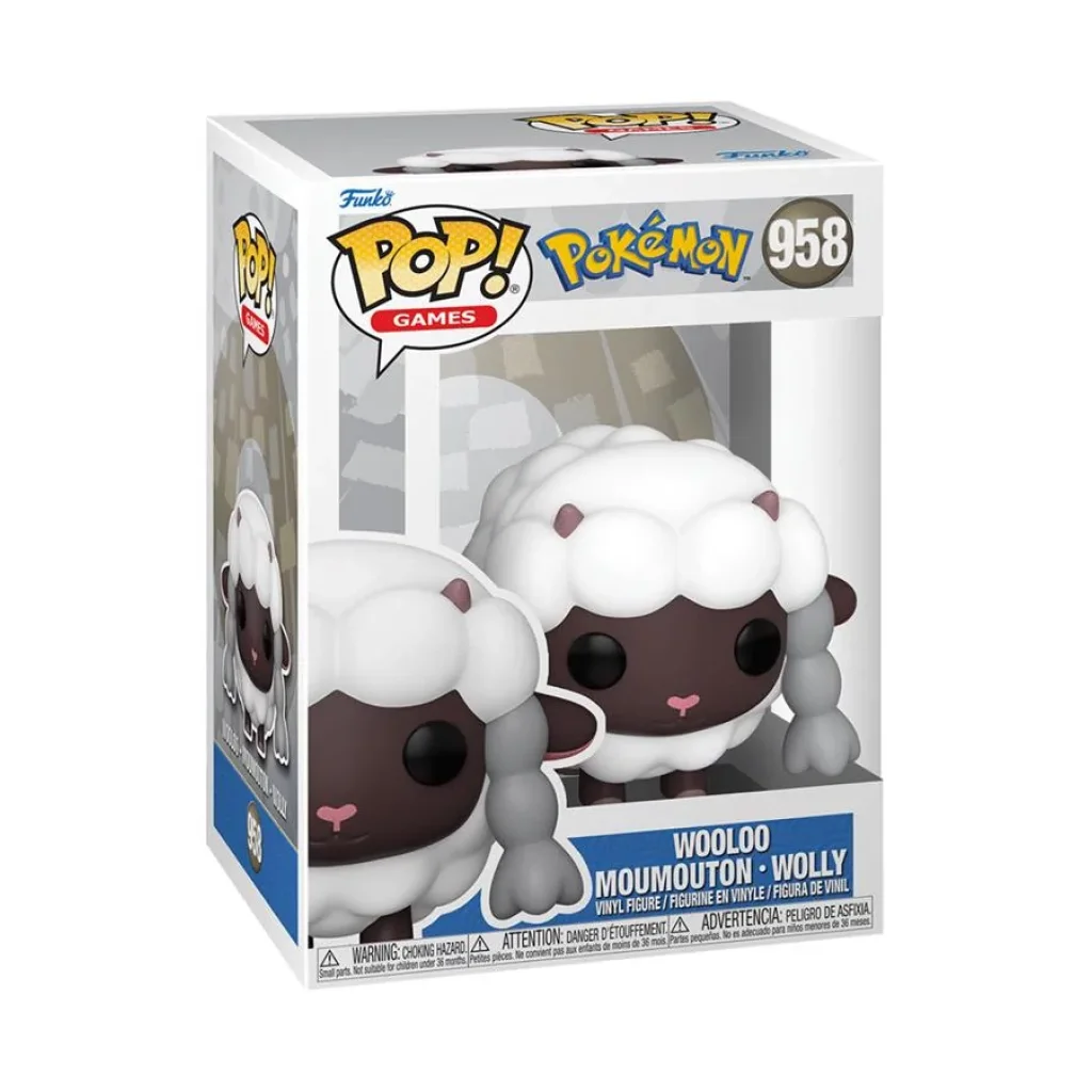 Фігурка Funko POP Games: Pokemon Wooloo, 5908305247142 UA