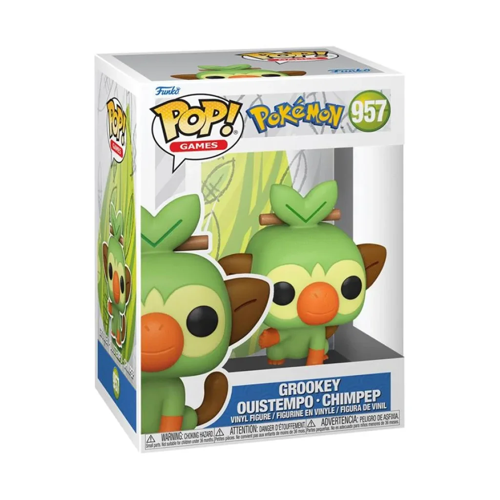 Фігурка Funko POP Games: Pokemon Grookey, 5908305247159 UA