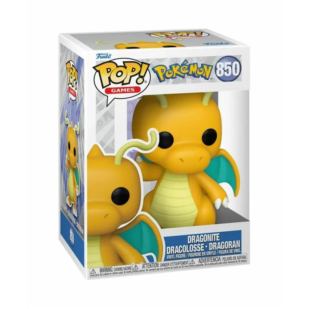 Фігурка Funko POP Games: Pokemon Dragonite, 5908305247166 UA