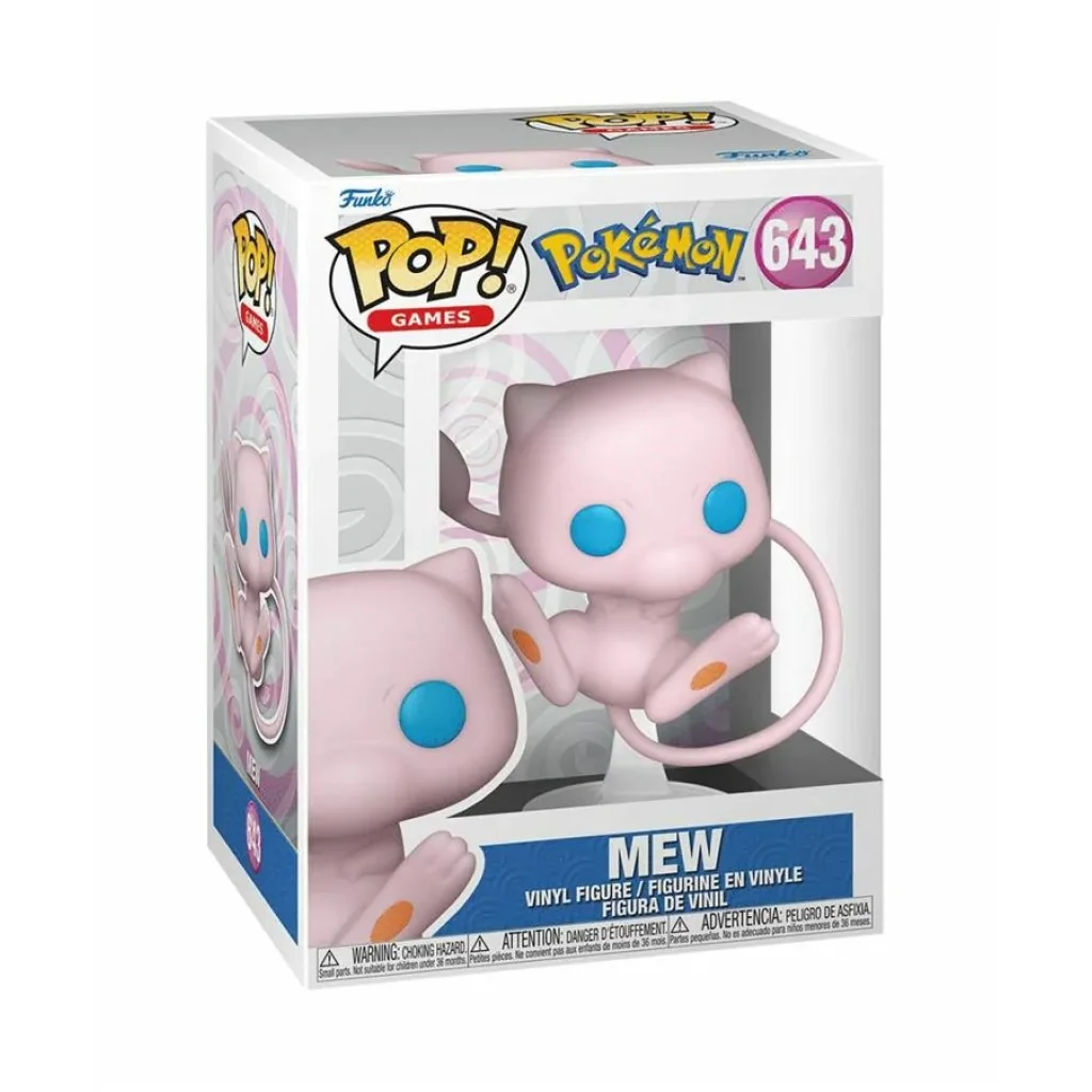 Фігурка Funko POP Games: Pokemon Mew, 5908305247180 UA