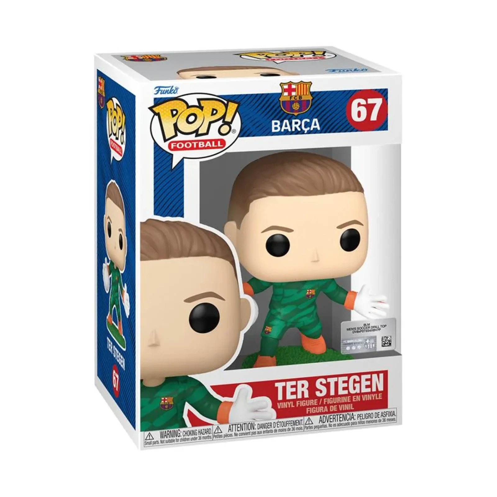 Фігурка Funko POP Football: FC Barcelona Ter Stegen, 5908305247258 UA