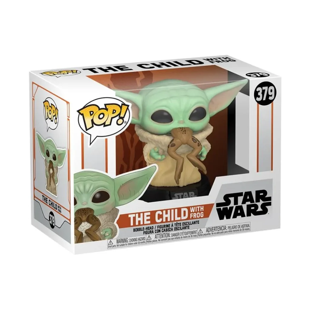 Фігурка Funko POP Star Wars: Mandalorian The Child w/frog, 5908305247562 UA