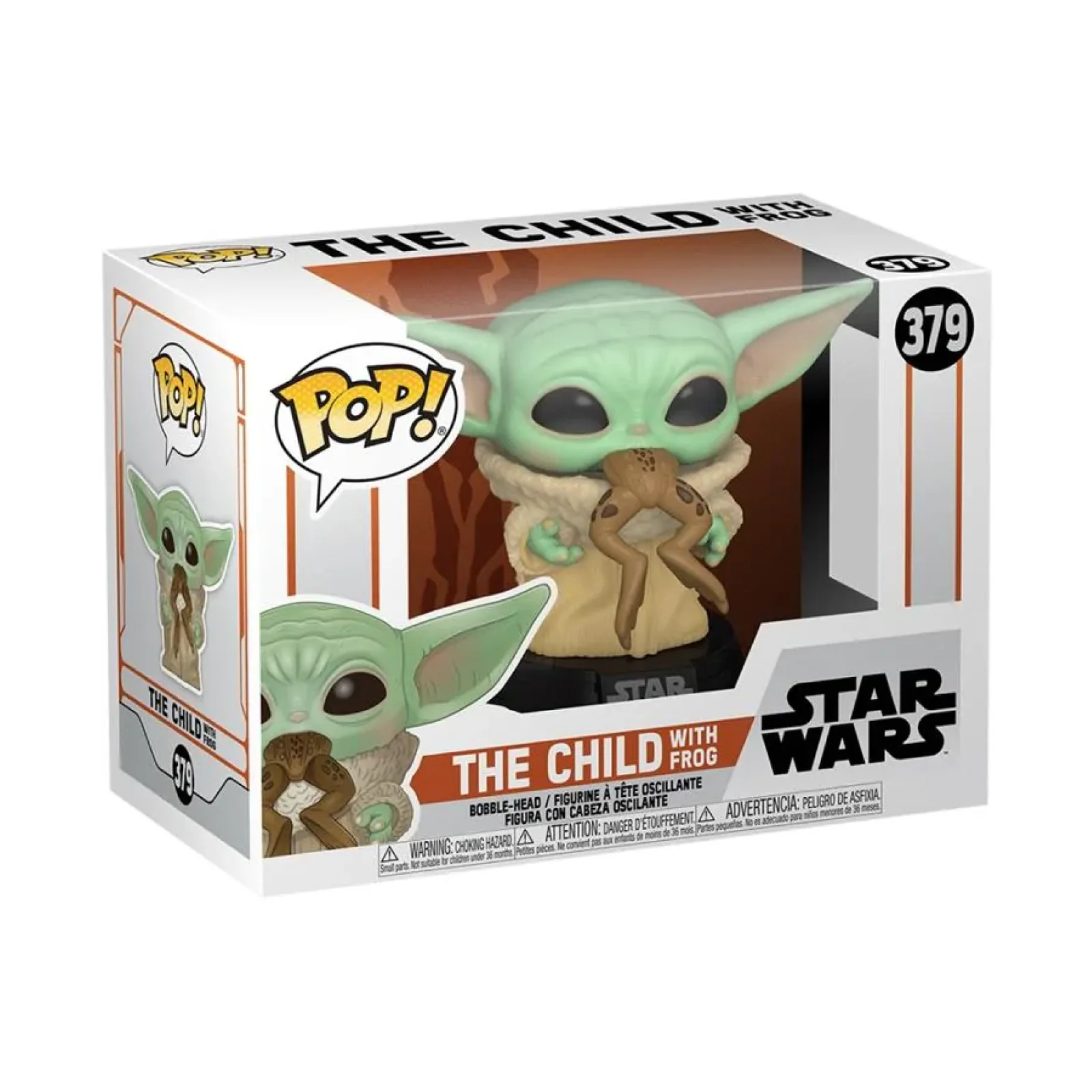 Фігурка Funko POP Star Wars: Mandalorian The Child w/frog, 5908305247562 UA