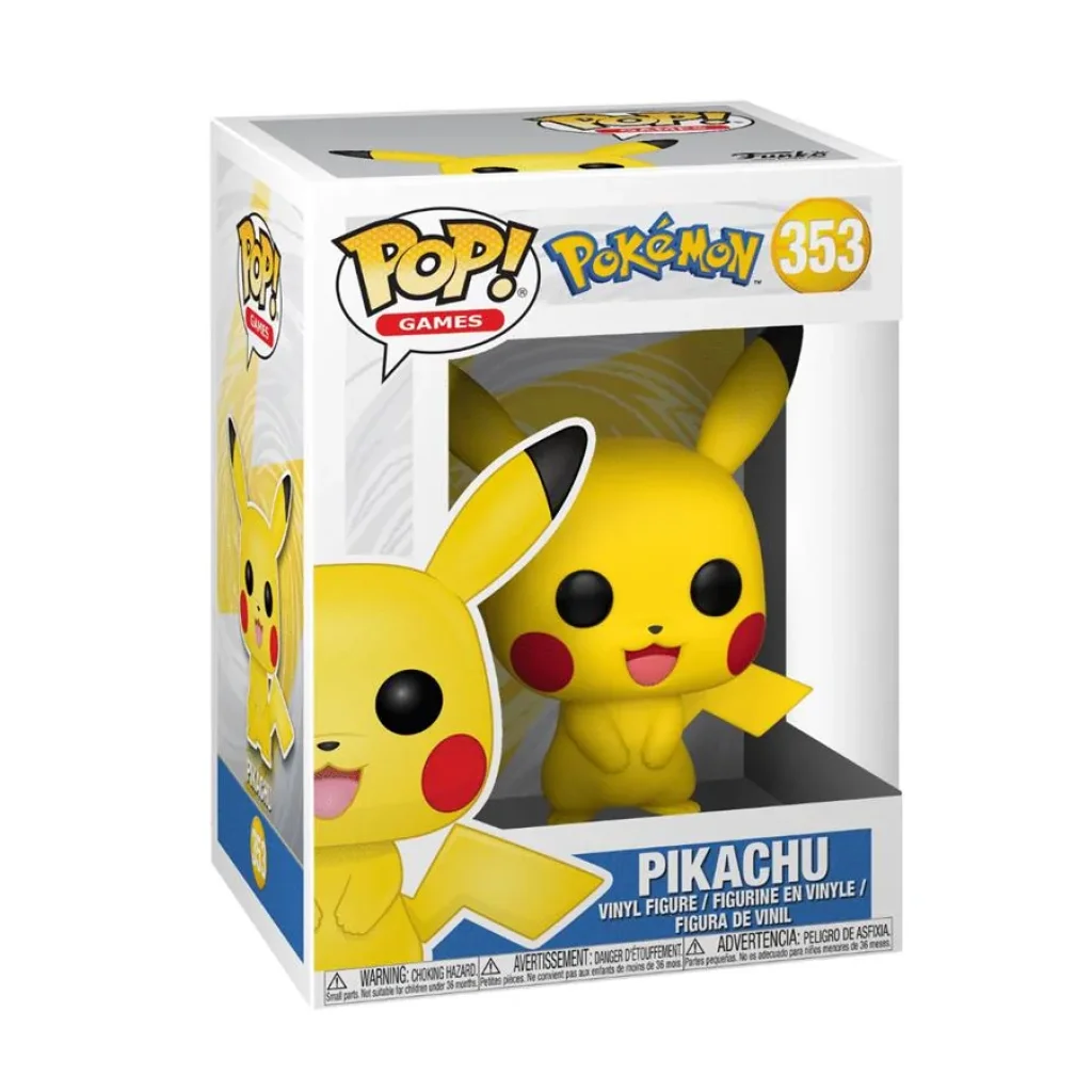Фігурка Funko POP Games: Pokemon Pickachu, 5908305247579 UA