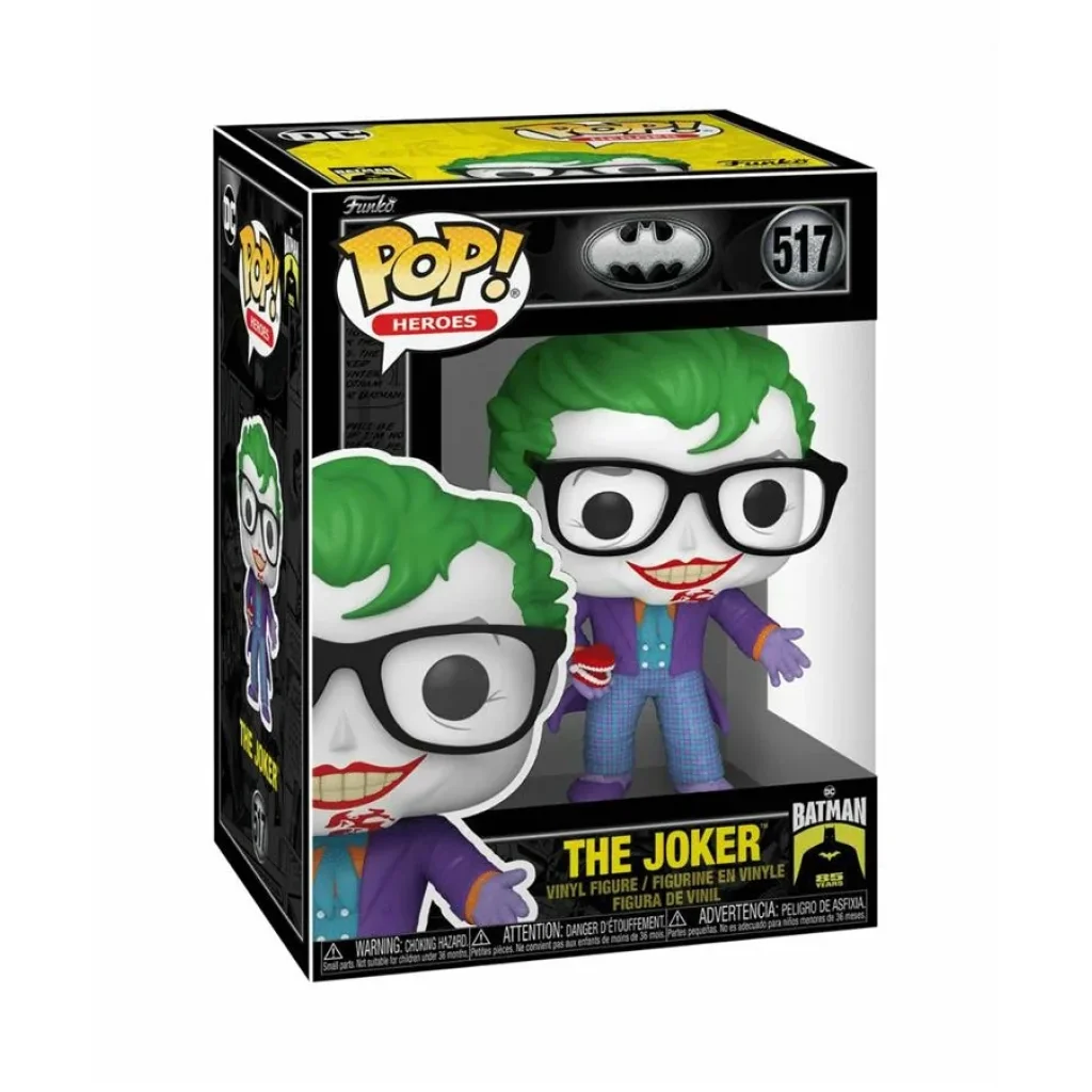 Фігурка Funko POP Movies: BM 85th The Joker w/Teeth, 5908305249337 UA