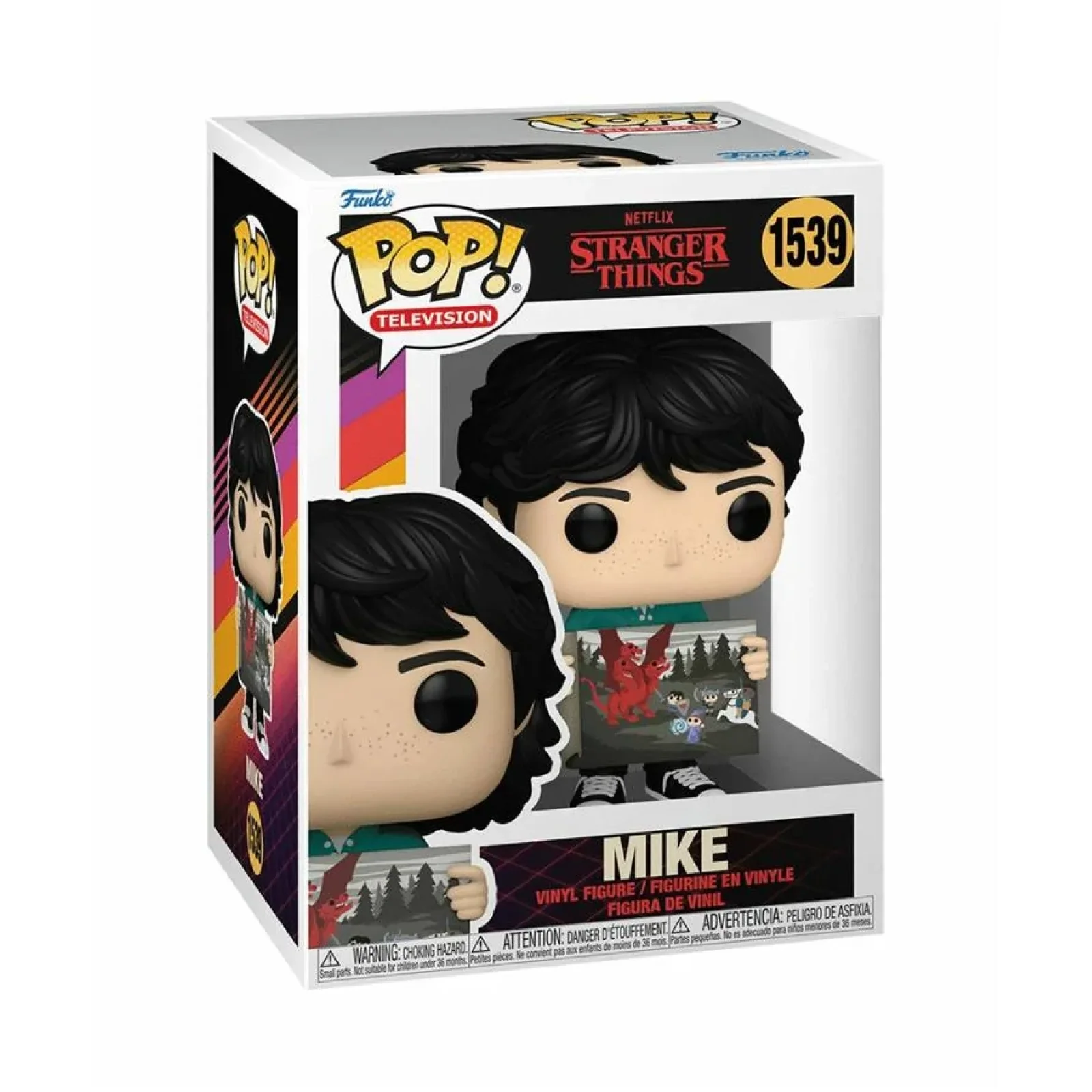Фігурка Funko POP TV: Stranger Things S4 - Mike w/Will's Painting, 5908305249474 UA