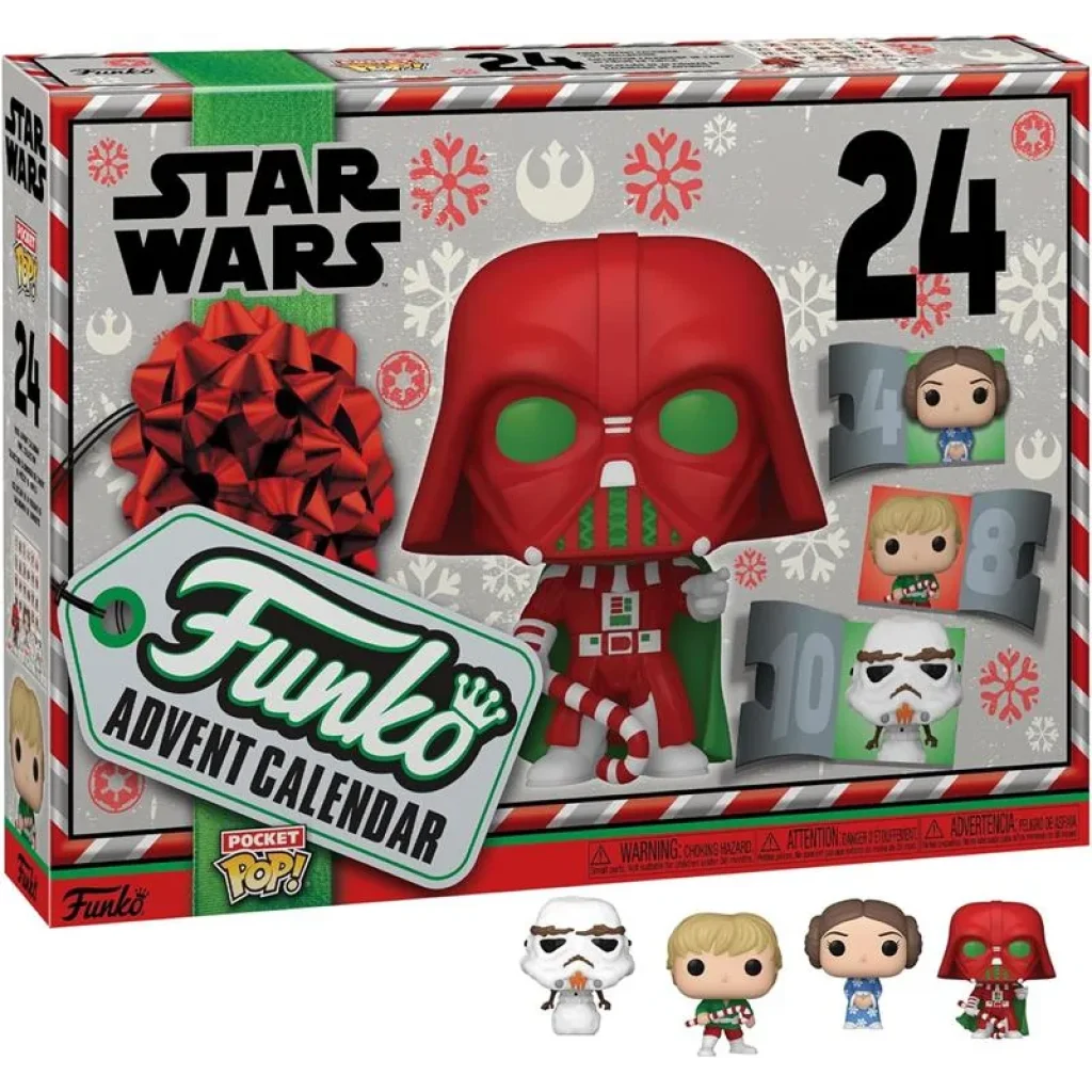 Набір подарунковий Funko POP Advent Calendar: Star Wars Holiday, 62090 UA