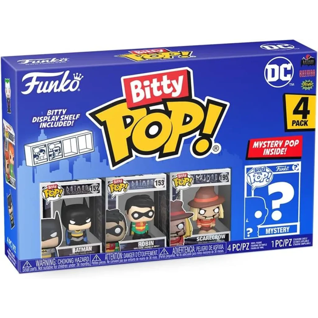 Набір подарунковий Funko POP (Bitty): DC - Batman 4PK, 71311 UA