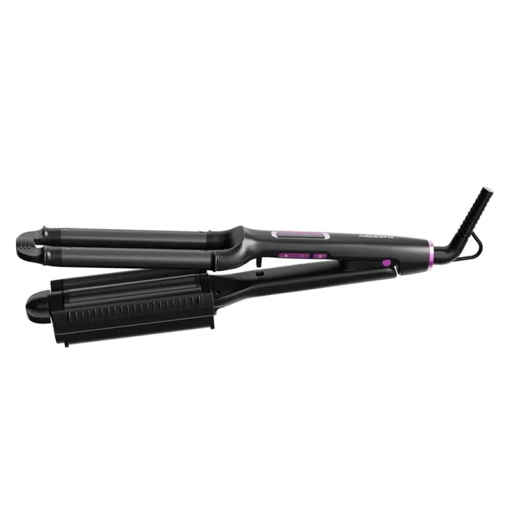 Плойка для створення локонів Ardesto Violet Pro, 90Вт, 170-210C, кераміка, чорний (HC-Y220PRO) UA