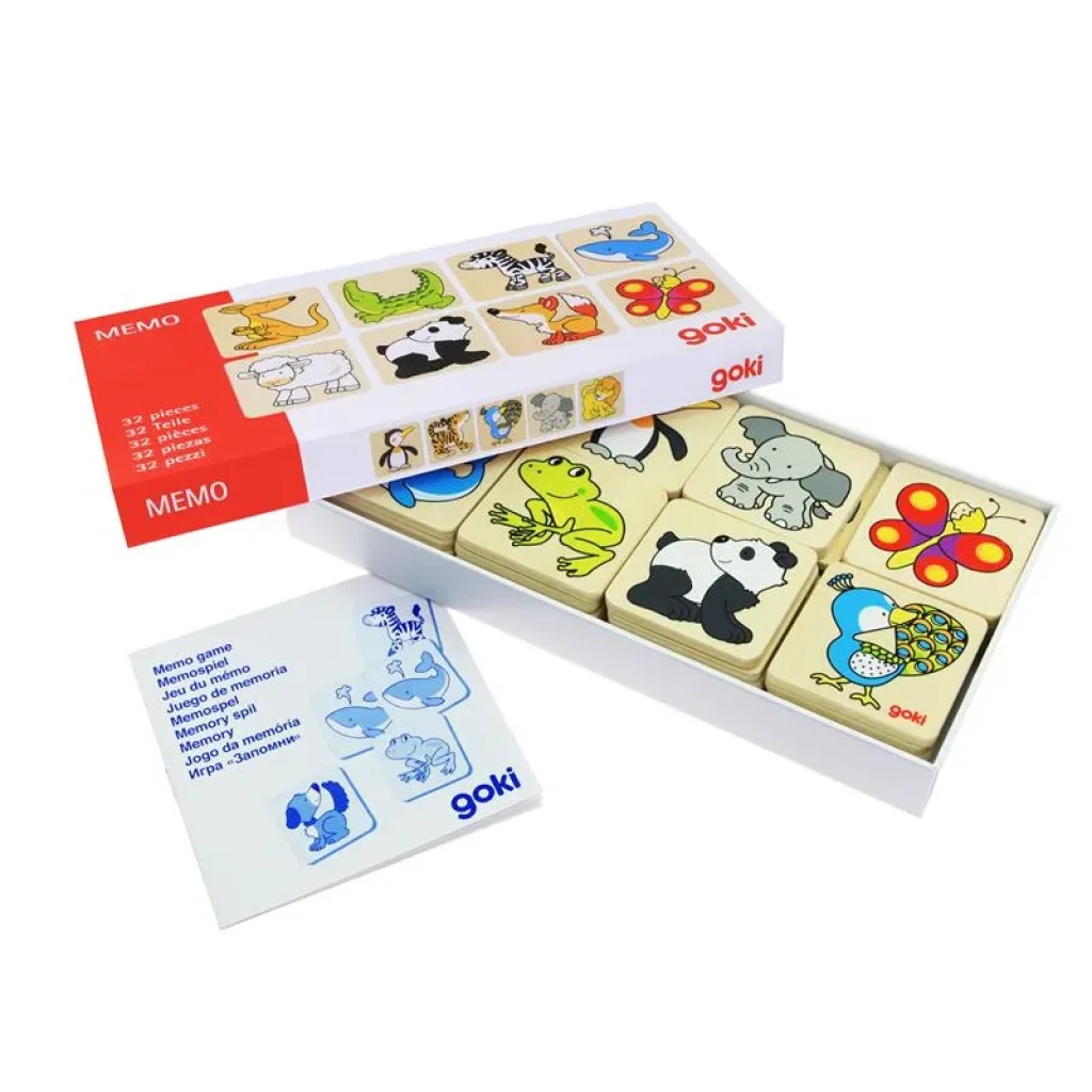 goki Игра мемо Жители зоопарка 56700 UA