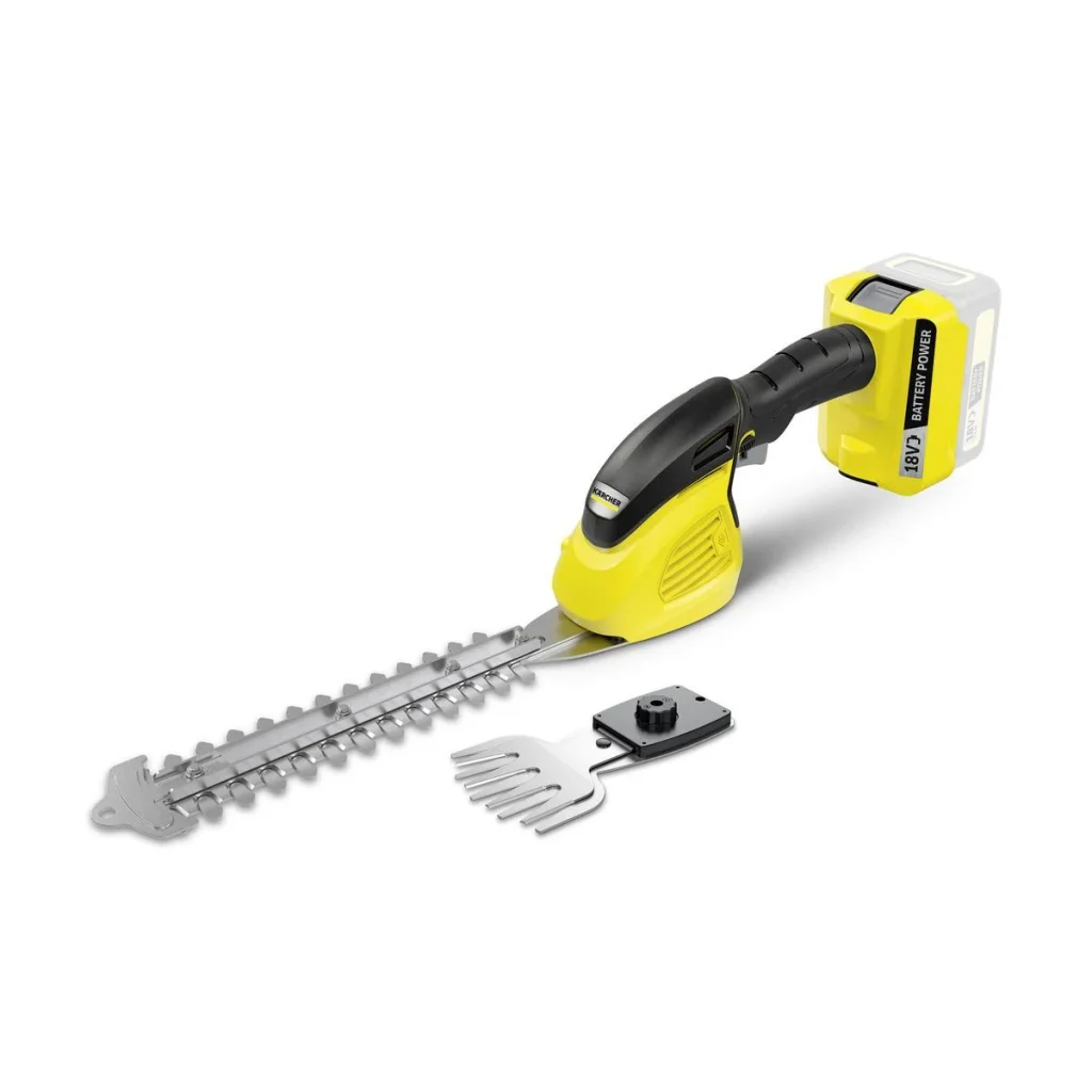 Ножницы для травы и кустов аккумуляторные Karcher GSH 18-20 Battery, 18В, 20 см, 10 мм, 12 см, 1.15 кг, SOLO, 1.444-200.0 UA