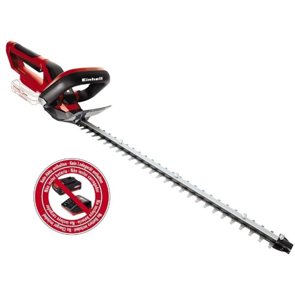 Кусторез аккум Einhell GE-CH 1855/1 Li - Solo, 18В, PXC, 550 мм, 2.44 кг (без АКБ и ЗУ), 3410502 UA