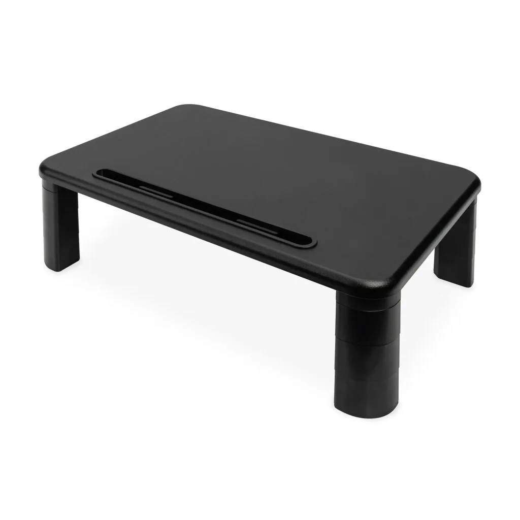Підставка для монітора DIGITUS Ergonomic Monitor Riser, до 10кг, чорна (DA-90458) UA