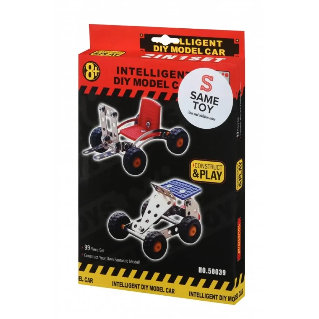 Конструктор металлический Same Toy Inteligent DIY Model Car 2 модели 58039Ut UA